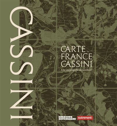 La carte de France de Cassini